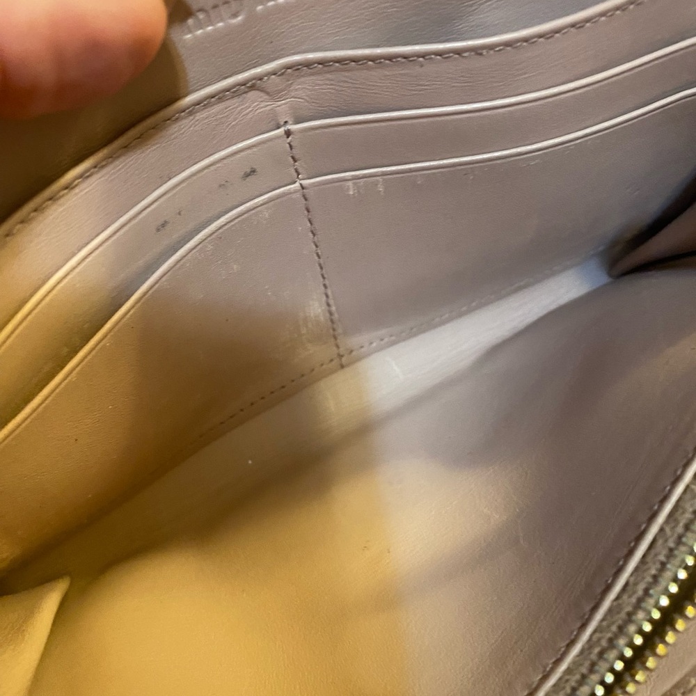 Pink Miu Miu Long Wallet Authentic - image 5